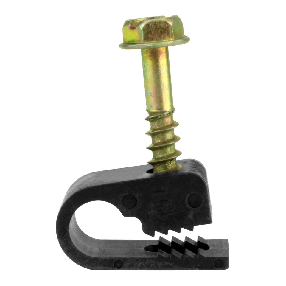 Skywalker flexible single cable clip on baseboard for tidy routing