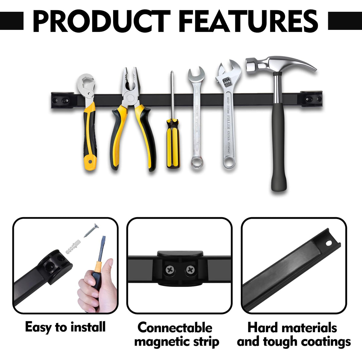 SDLDEER mounted workbench organization keeping tools within view