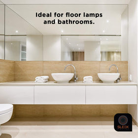 SLEEKLIGHTING 1600 lm output at 4200K for daylight-like task lighting