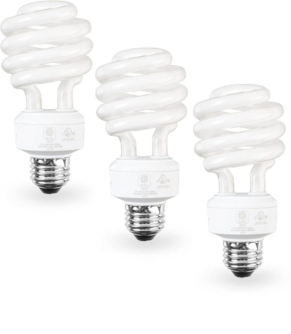 SLEEKLIGHTING E26 23W bulb in a lamp providing clear task lighting.