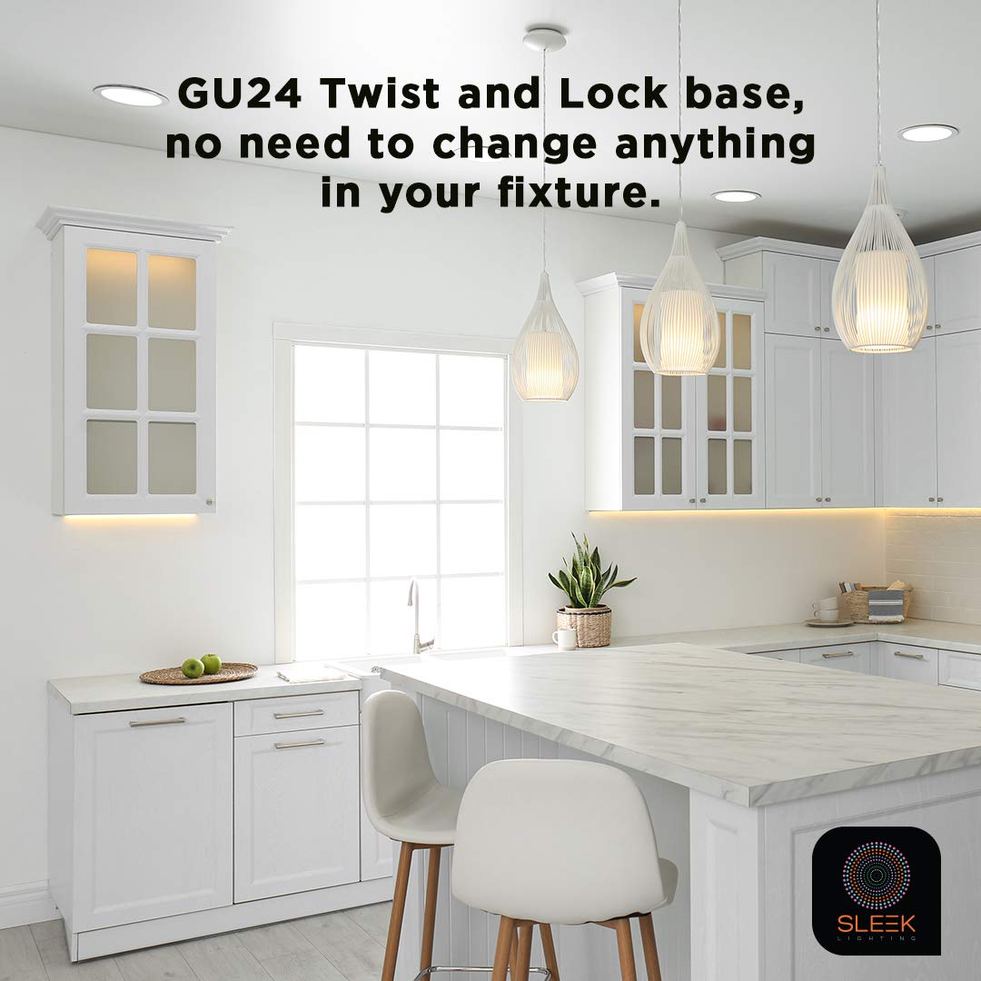 SLEEKLIGHTING GU24 base width 41mm note helps fit your fixture.