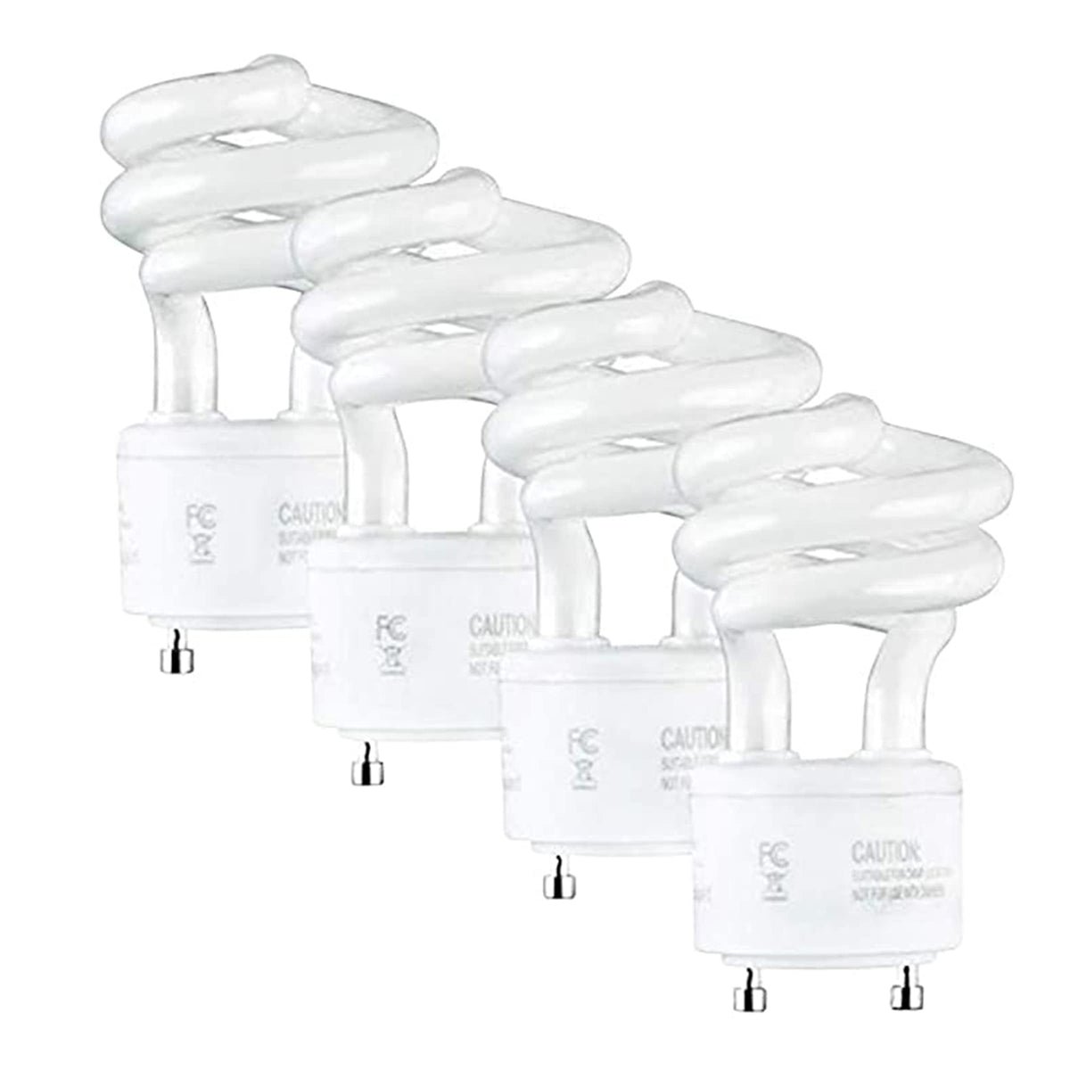 SLEEKLIGHTING GU24 spiral bulb warm white glow for energy-saving living room