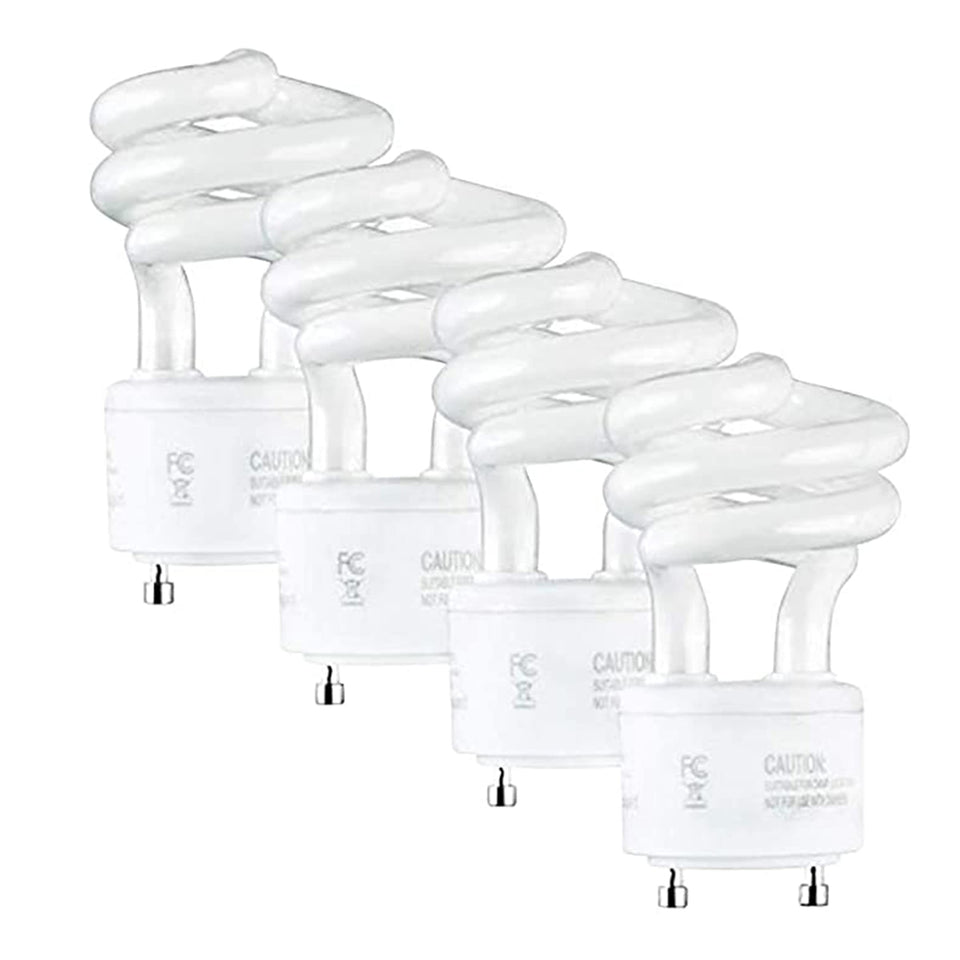 SLEEKLIGHTING GU24 spiral bulb warm white glow for energy-saving living room