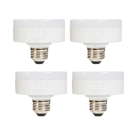 SLEEKLIGHTING LED low-profile puck bulb in warm white for cozy interiors.