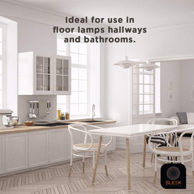 SLEEKLIGHTING 10,000-hour lifespan reduces replacement frequency.