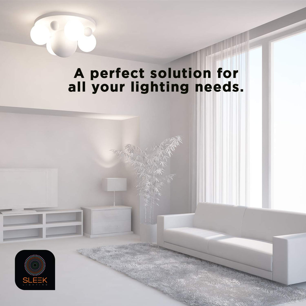 SLEEKLIGHTING UL-listed bulb for safe, reliable operation.