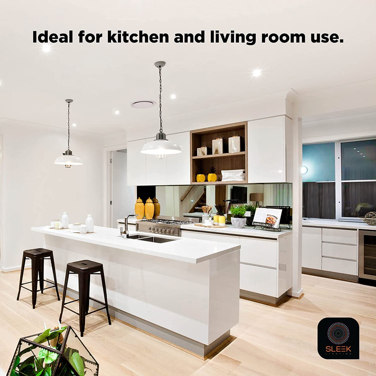SLEEKLIGHTING UL Listed CFL bulb ensuring safe operation in home fixtures.