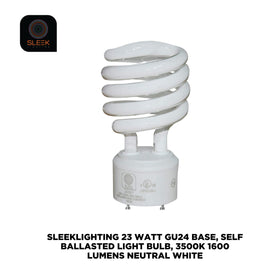 SLEEKLIGHTING warm white 3500K illumination for cozy rooms
