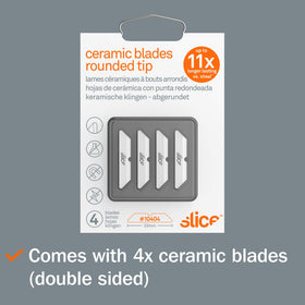 Slice 10404 blade compatible with Slice tools for clean openings