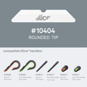 Slice 10404 blade is nonsparking and non-magnetic for safer work