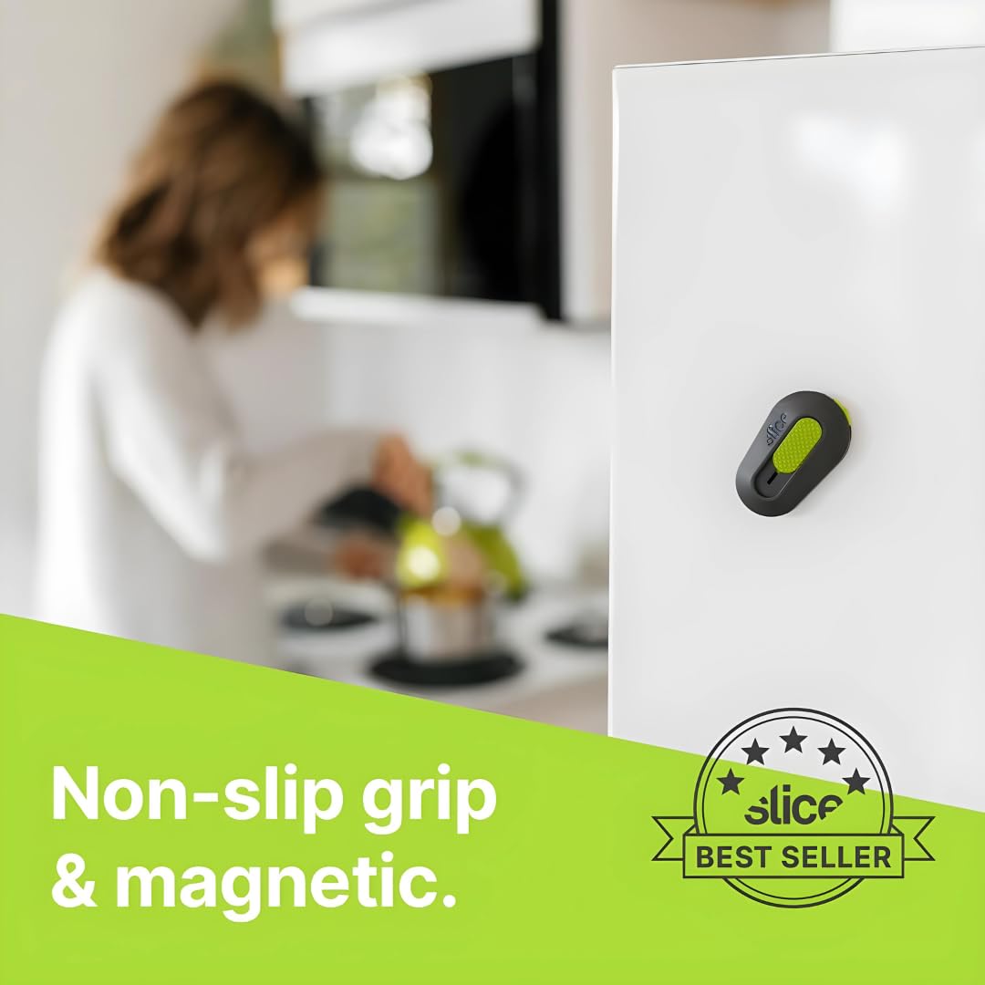 Slice ambidextrous design supports left- and right-handed users