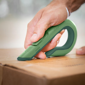 Slice heavy-duty design cuts cardboard and tough packaging smoothly.