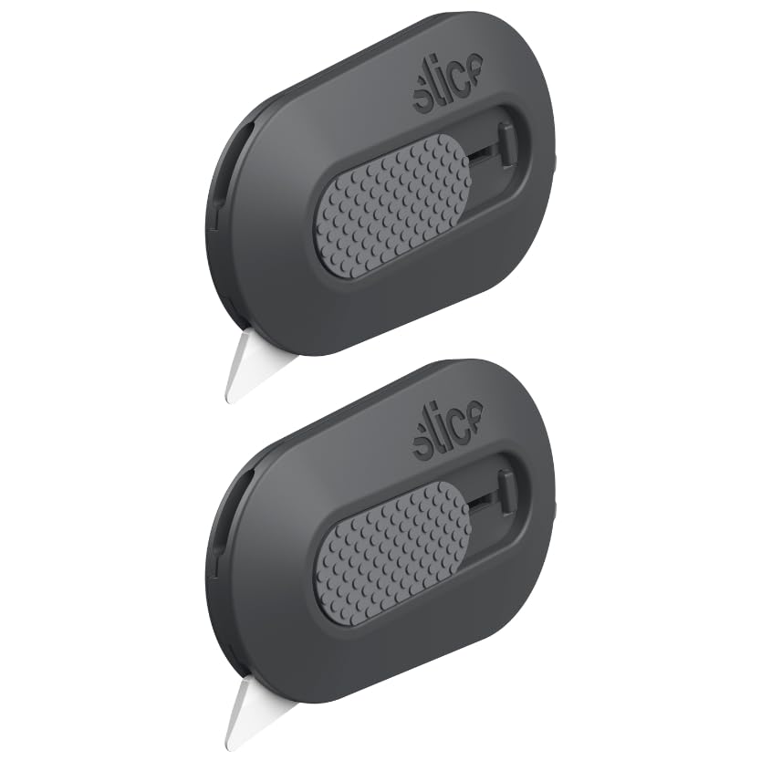 Slice Mini Box Cutter with compact design for tight spaces.