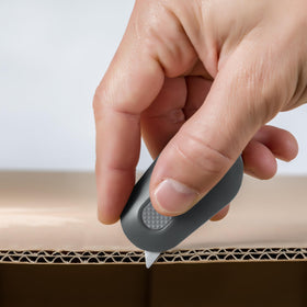 Slice Mini Box Cutter adjustable for left or right-handed use.