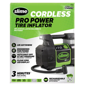 Slime LED digital display on the inflator for precise pressure reading
