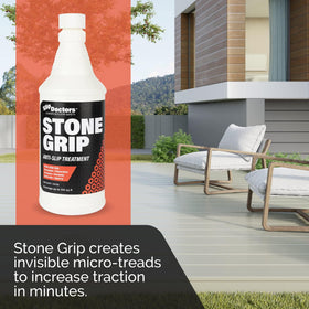 Slip Doctors Stone Grip Industrial surface aftercare with standard cleaner.
