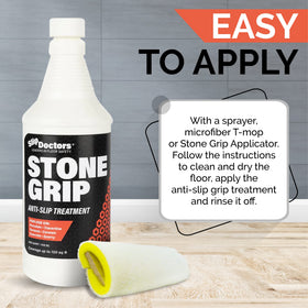 Slip Doctors Stone Grip Industrial stairs showing improved traction.