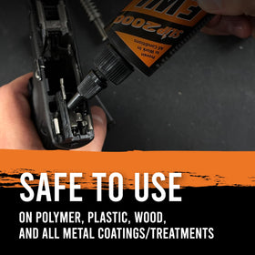 Slip2000 EWL CLP protective barrier lubricates and guards against rust.