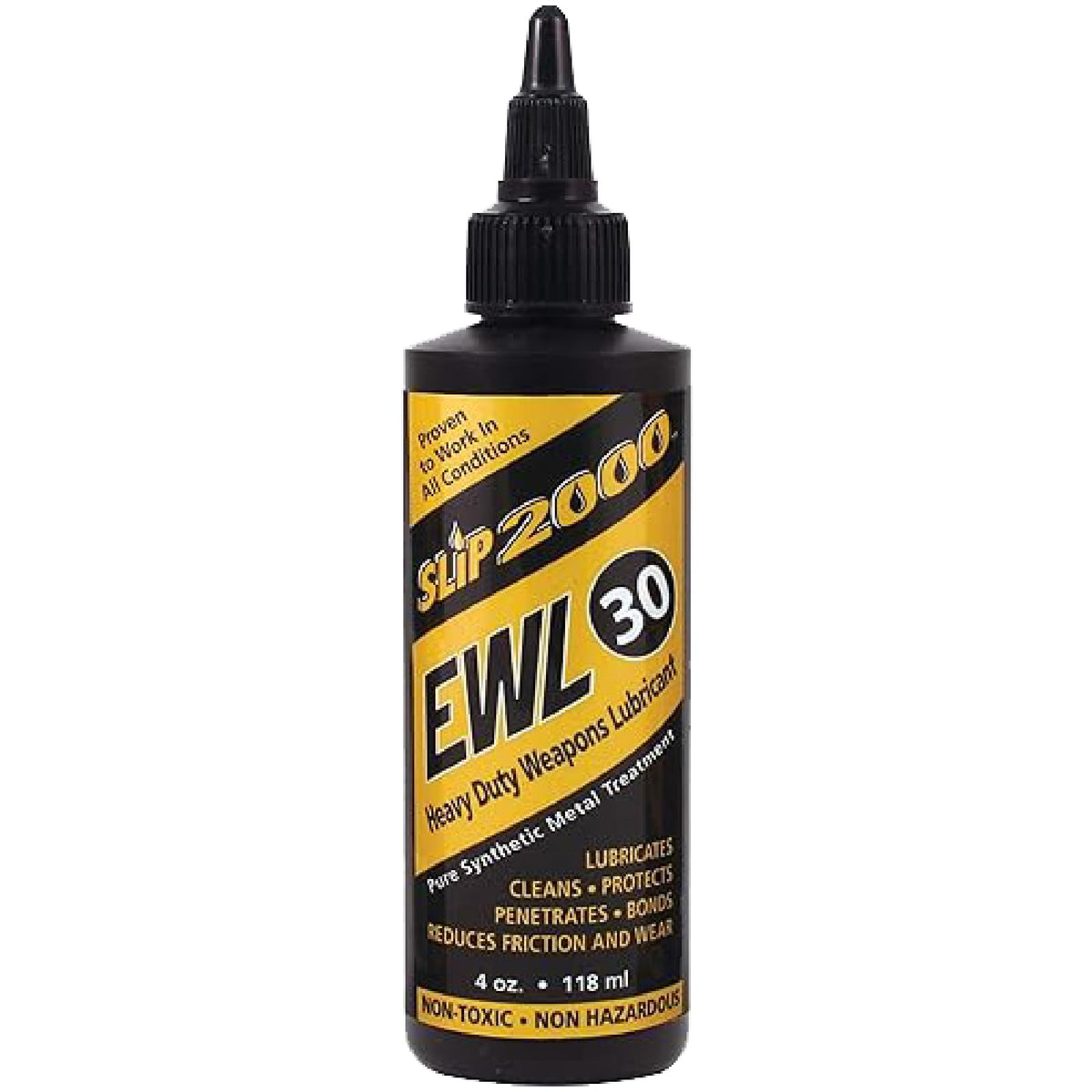 Slip2000 EWL-30 bottle pour demonstrates controlled application for even lubrication.