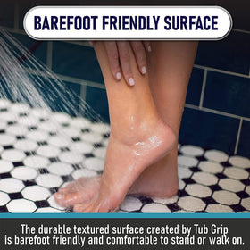 SlipDoctors Tub Grip helps reduce slip risks on tile, concrete, and spa areas.
