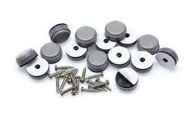 Replacement cap inserts refresh glide performance on hard floors.