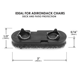 Ideal for wood, composite deck, and smooth concrete surfaces.