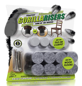 Slipstick GorillaRisers CB251-8 dining chair risers lift seating height for comfort.