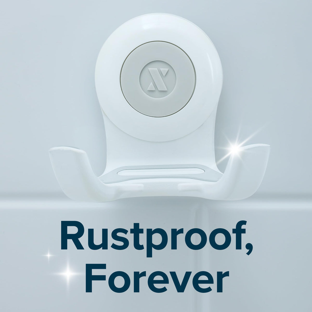 SlipX Solutions easy reposition suction allows quick rehang on mirrors.