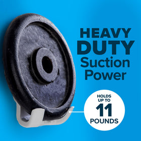 SlipX Solutions durable plastic hook resists rust in wet bathrooms.