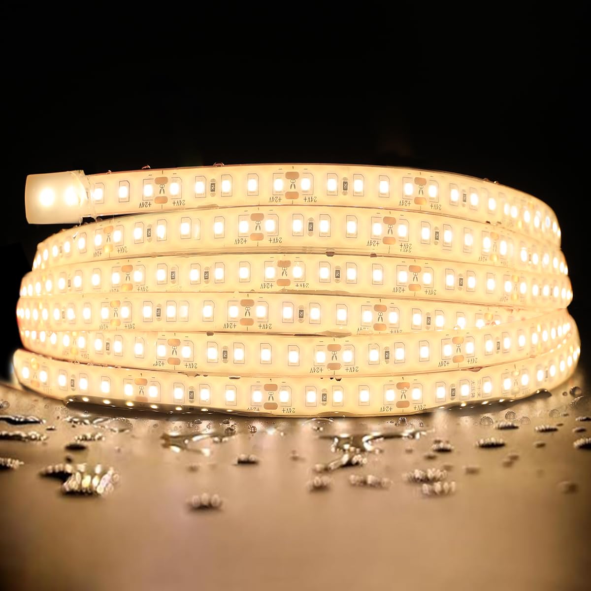 SLL HUT SuperlightingLED sauna light strip 2700K warm ambience for baths