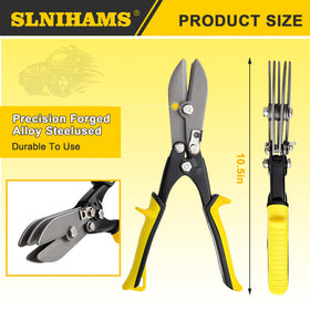 SLNIHAMS crimper close-up shows durable head for HVAC crimping