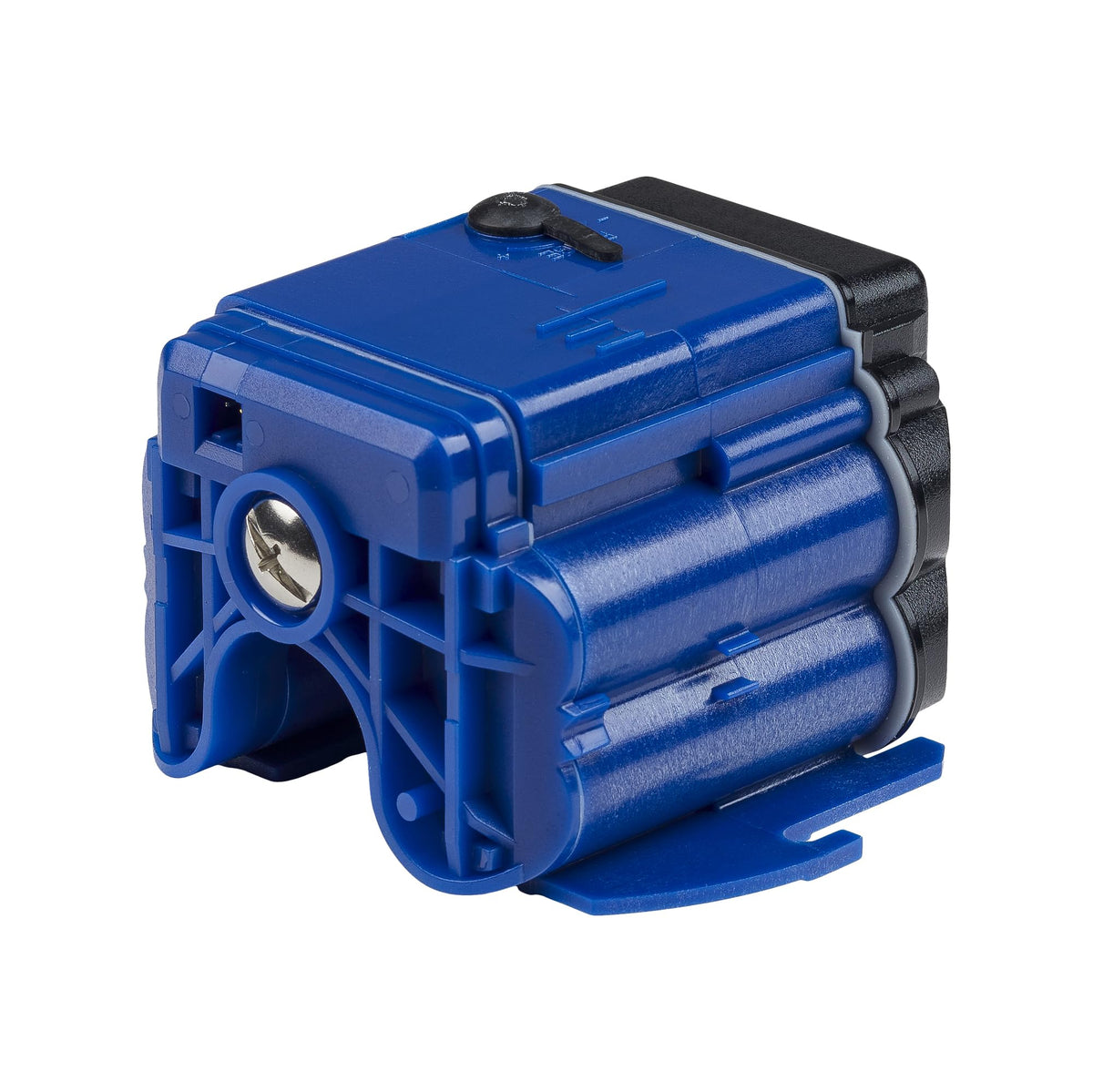 Sloan G2 EBV-129-A-C battery compartment with four AA batteries for reliable power.