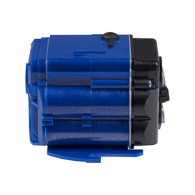 Sloan G2 EBV-129-A-C control module back view highlighting battery access for quick maintenance.