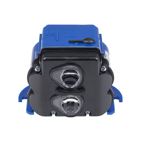 Sloan G2 EBV-129-A-C control module front view showing compact sensors for reliable flushing.