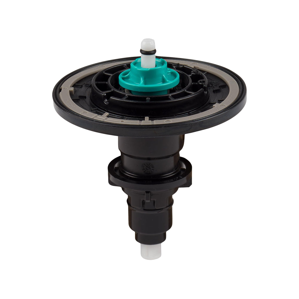 Sloan Optima EBV-1020-A diaphragm closeup showing durable PERMEX rubber