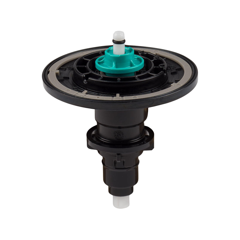 Sloan Optima EBV-1020-A diaphragm closeup showing durable PERMEX rubber