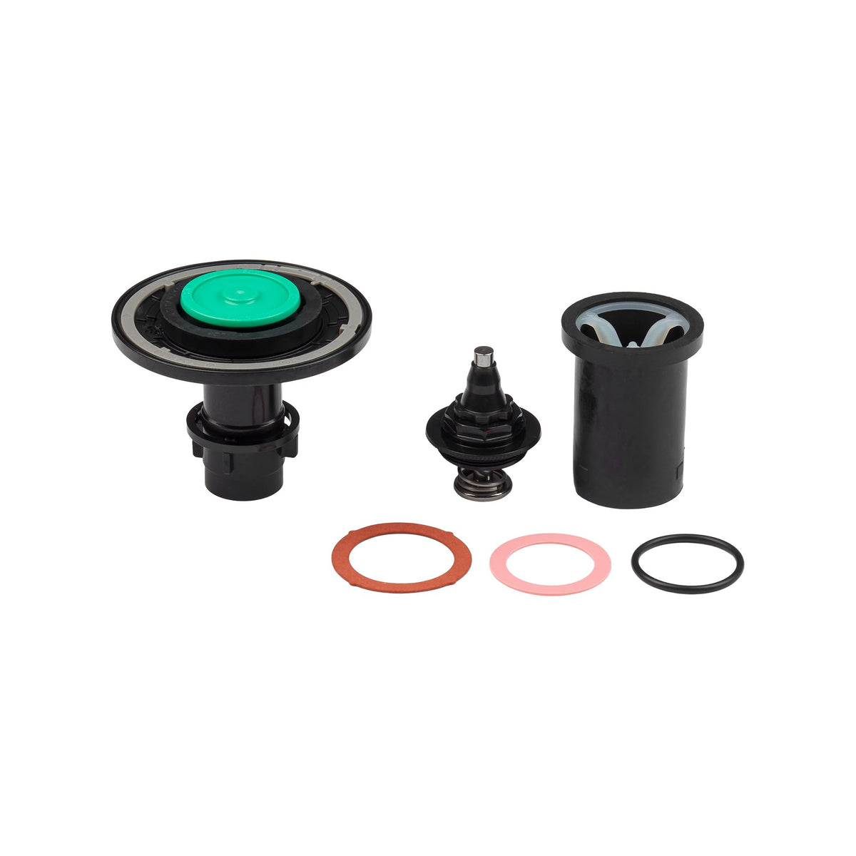 Sloan PERMEX diaphragm demonstrates chemical resistance and reliable seal.
