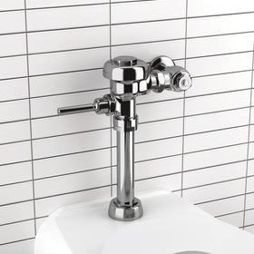 Sloan Regal 110 cast wall flange with set screw ensures a secure installation