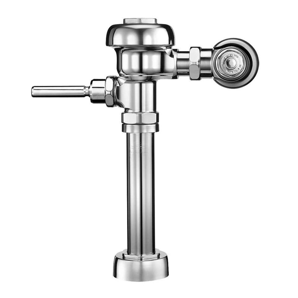 Sloan Regal 110 exposed flushometer with top spud delivers reliable 3.5 GPF for commercial restrooms