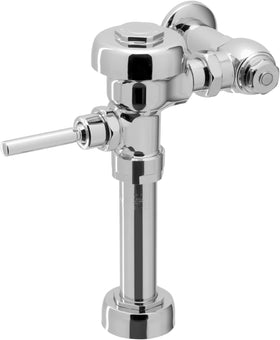 Sloan Regal 111 Exposed handle operation demonstrates easy manual flush control
