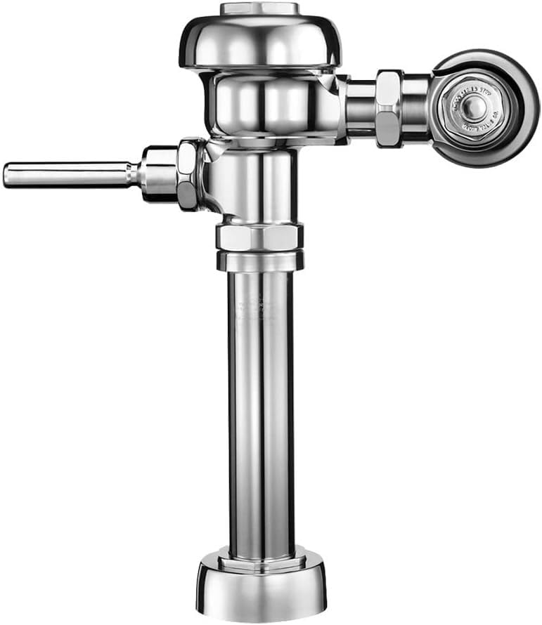 Sloan Regal 111 Exposed wall flange with set screw enables secure installation