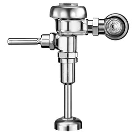 Sloan Regal 186 flushometer front view shows a durable chrome finish for busy public restrooms