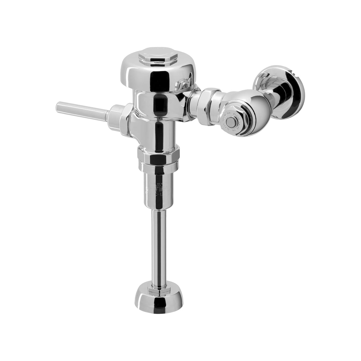 Sloan Regal 186 vacuum breaker connection prevents backflow in commercial restrooms