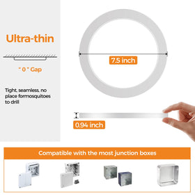 Slochi installation kit enables easy DIY mounting.