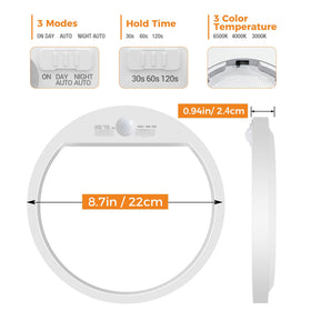 Slochi hardwired ceiling install enables quick setup