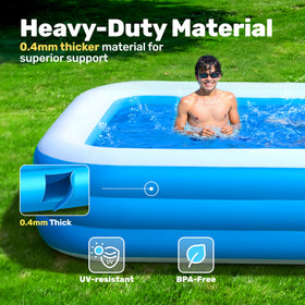 SLOOSH pool features two cup holders for drinks within reach during pool time.