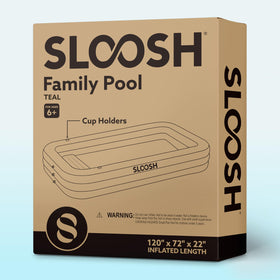 SLOOSH pool family-friendly backyard splash for hot days.