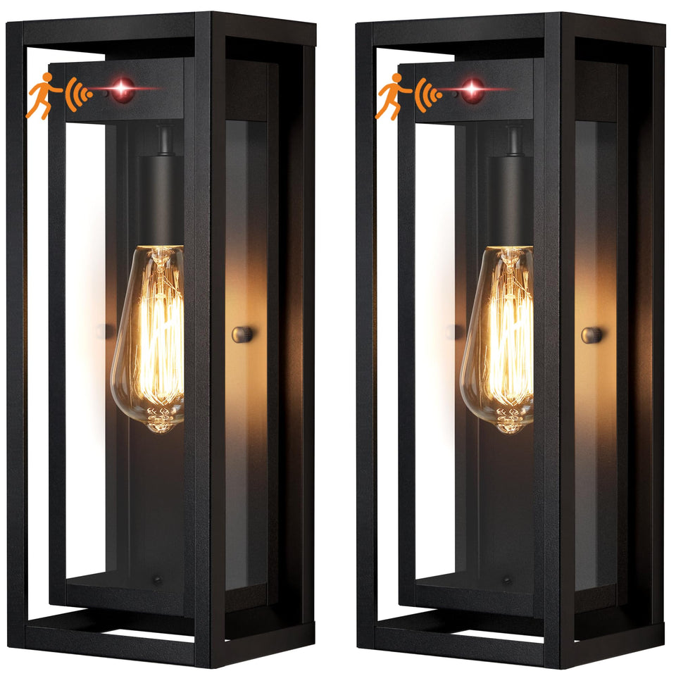 Slypadan 15 inch outdoor sconce set of two brightens a welcoming porch