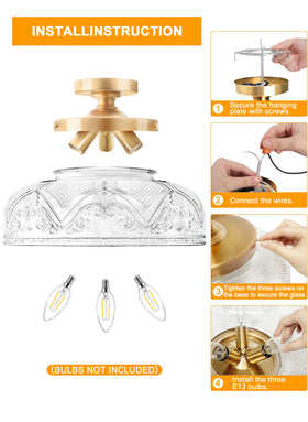 Slypadan glass shade is easy to wipe for low maintenance.