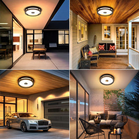 Slypadan energy-efficient LED fixture reduces energy use.